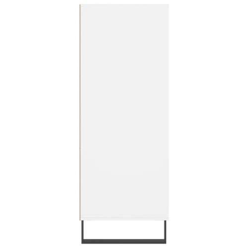 Ormarić s policama bijeli 69,5 x 32,5 x 90 cm konstruirano drvo - Bijela 1 Cijena