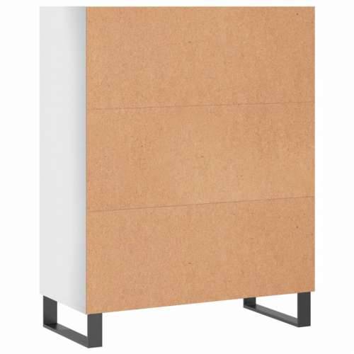 Ormarić s policama sjajni bijeli 69,5 x 32,5 x 90 cm drveni - Visoko sjajno bijela 1 Cijena