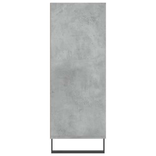 Ormarić s policama boja betona 69,5x32,5x90cm konstruirano drvo - Beton siva 1 Cijena