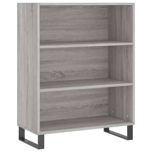 Ormarić s policama boja hrasta 69,5x32,5x90cm konstruirano drvo - Sivi hrast sonoma 1 Cijena