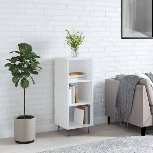 Komoda sjajna bijela 34,5 x 32,5 x 90 cm od konstruiranog drva - Visoko sjajno bijela 1 Cijena