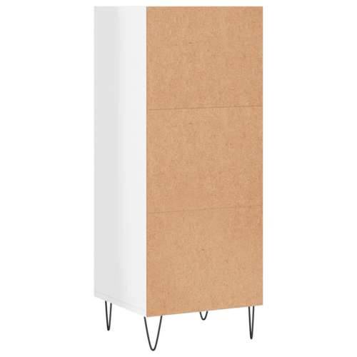 Komoda sjajna bijela 34,5 x 32,5 x 90 cm od konstruiranog drva - Visoko sjajno bijela 1 Cijena