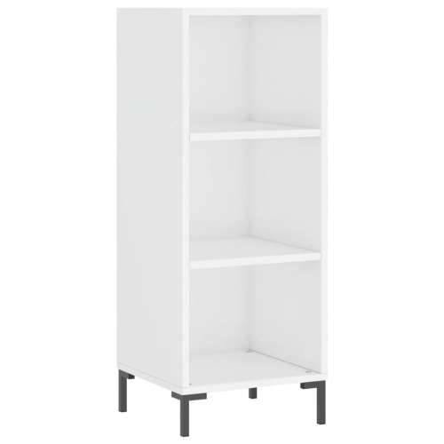Komoda sjajna bijela 34,5 x 32,5 x 90 cm od konstruiranog drva - Visoko sjajno bijela 1 Cijena