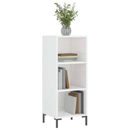 Komoda sjajna bijela 34,5 x 32,5 x 90 cm od konstruiranog drva - Visoko sjajno bijela 1 Cijena