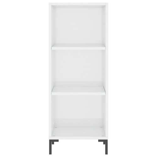 Komoda sjajna bijela 34,5 x 32,5 x 90 cm od konstruiranog drva - Visoko sjajno bijela 1 Cijena