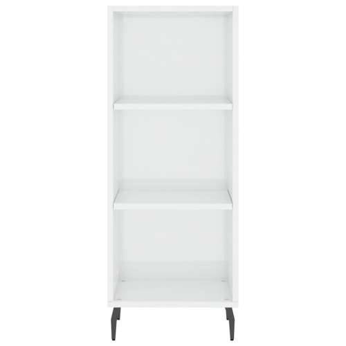 Komoda sjajna bijela 34,5 x 32,5 x 90 cm od konstruiranog drva - Visoko sjajno bijela 1 Cijena