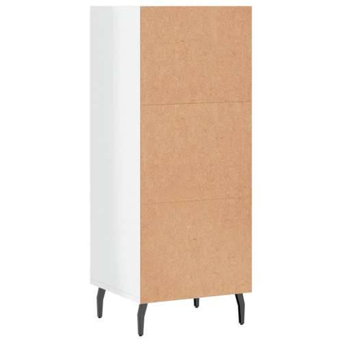 Komoda sjajna bijela 34,5 x 32,5 x 90 cm od konstruiranog drva - Visoko sjajno bijela 1 Cijena