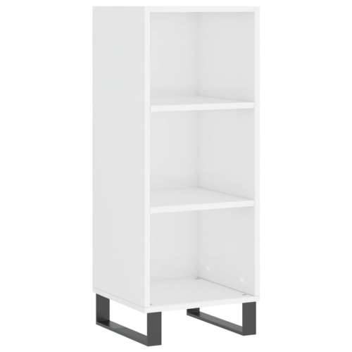 Komoda sjajna bijela 34,5 x 32,5 x 90 cm od konstruiranog drva - Visoko sjajno bijela 1 Cijena