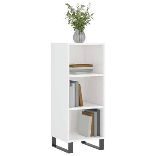 Komoda sjajna bijela 34,5 x 32,5 x 90 cm od konstruiranog drva - Visoko sjajno bijela 1 Cijena
