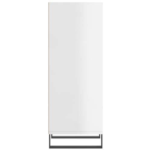 Komoda sjajna bijela 34,5 x 32,5 x 90 cm od konstruiranog drva - Visoko sjajno bijela 1 Cijena