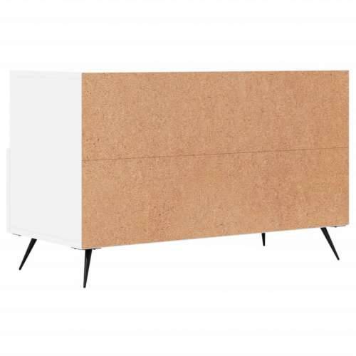 TV ormarić bijeli 80 x 36 x 50 cm od konstruiranog drva - Bijela 1 Cijena