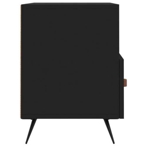 TV ormarić crni 80 x 36 x 50 cm od konstruiranog drva - Crna 1 Cijena