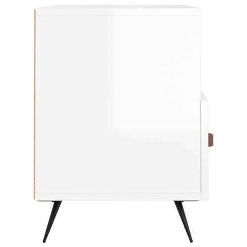 TV ormarić sjajni bijeli 80 x 36 x 50 cm od konstruiranog drva - Visoko sjajno bijela 1 Cijena