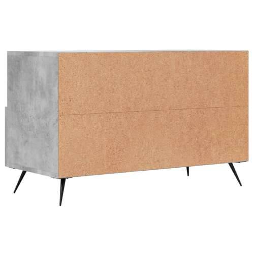 TV ormarić boja betona 80 x 36 x 50 cm konstruirano drvo - Beton siva 1 Cijena