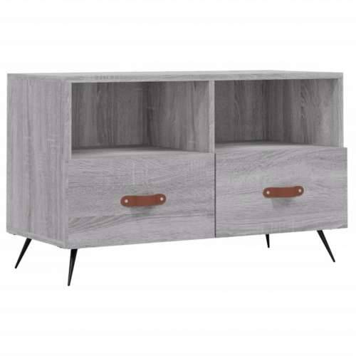 TV ormarić boja hrasta sonome 80 x 36 x 50 cm konstruirano drvo - Sivi hrast sonoma 1 Cijena