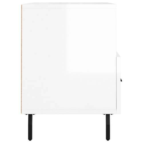 TV ormarić sjajni bijeli 80 x 36 x 50 cm od konstruiranog drva - Visoko sjajno bijela 1 Cijena