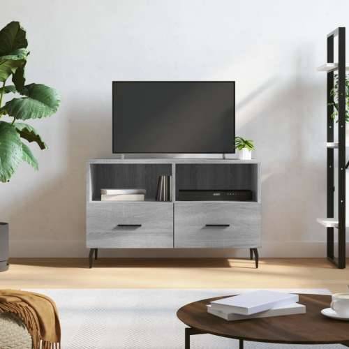TV ormarić boja hrasta sonome 80 x 36 x 50 cm konstruirano drvo - Sivi hrast sonoma 1 Cijena