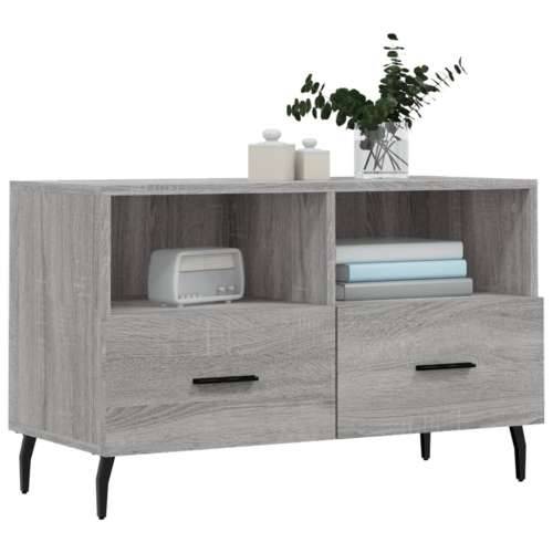 TV ormarić boja hrasta sonome 80 x 36 x 50 cm konstruirano drvo - Sivi hrast sonoma 1 Cijena