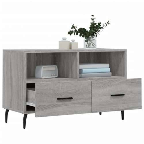 TV ormarić boja hrasta sonome 80 x 36 x 50 cm konstruirano drvo - Sivi hrast sonoma 1 Cijena