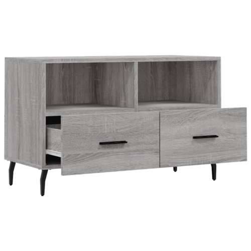 TV ormarić boja hrasta sonome 80 x 36 x 50 cm konstruirano drvo - Sivi hrast sonoma 1 Cijena