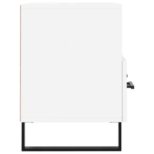 TV ormarić bijeli 80 x 36 x 50 cm od konstruiranog drva - Bijela 1 Cijena