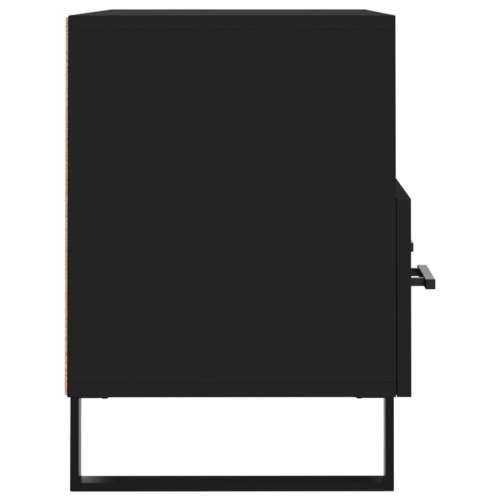TV ormarić crni 80 x 36 x 50 cm od konstruiranog drva - Crna 1 Cijena