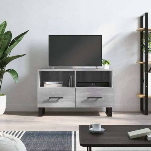 TV ormarić boja hrasta sonome 80 x 36 x 50 cm konstruirano drvo - Sivi hrast sonoma 1 Cijena