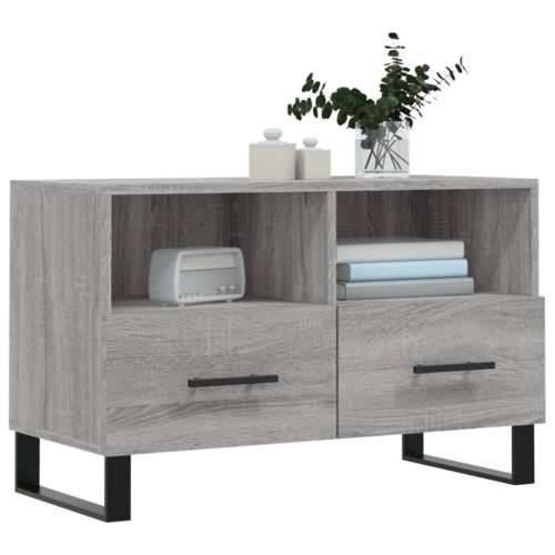 TV ormarić boja hrasta sonome 80 x 36 x 50 cm konstruirano drvo - Sivi hrast sonoma 1 Cijena