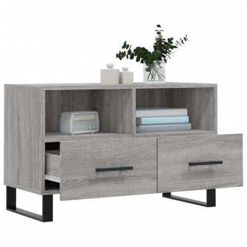 TV ormarić boja hrasta sonome 80 x 36 x 50 cm konstruirano drvo - Sivi hrast sonoma 1 Cijena