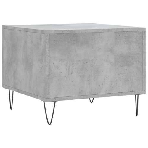 Stolić za kavu siva boja betona 50x50x40 cm konstruirano drvo - Beton siva 1 Cijena