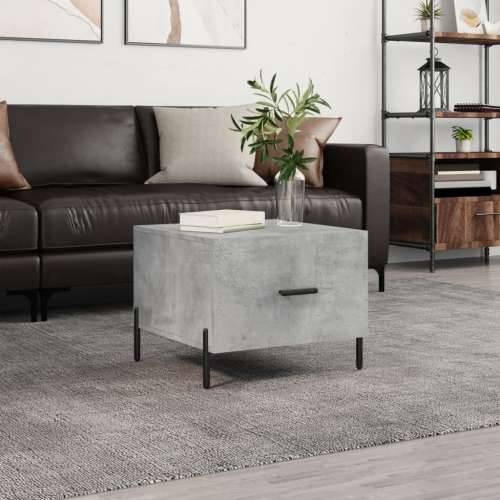 Stolić za kavu siva boja betona 50x50x40 cm konstruirano drvo Beton siva 1 Cijena