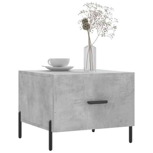 Stolić za kavu siva boja betona 50x50x40 cm konstruirano drvo Beton siva 1 Cijena