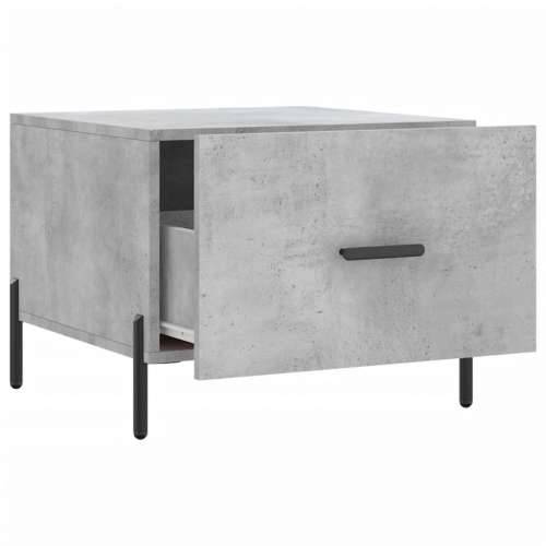 Stolić za kavu siva boja betona 50x50x40 cm konstruirano drvo Beton siva 1 Cijena