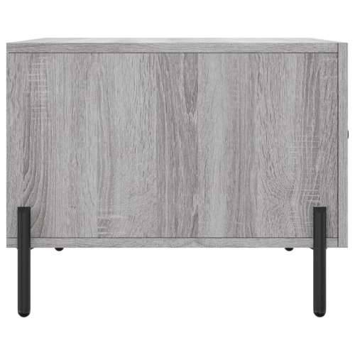 Stolić za kavu siva boja hrasta 50x50x40 cm konstruirano drvo - Sivi hrast sonoma 1 Cijena
