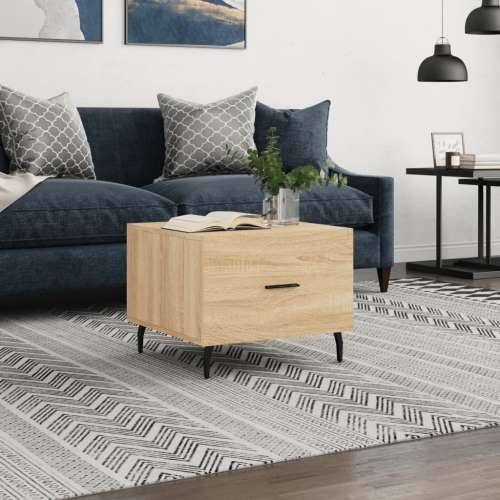Stolić za kavu boja hrasta 50 x 50 x 40 cm konstruirano drvo - sonoma hrast 1 Cijena