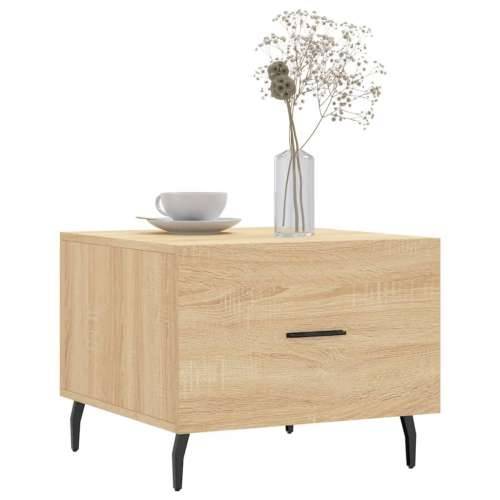 Stolić za kavu boja hrasta 50 x 50 x 40 cm konstruirano drvo - sonoma hrast 1 Cijena