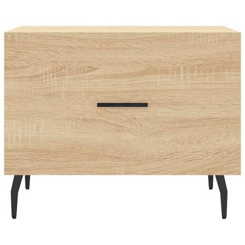 Stolić za kavu boja hrasta 50 x 50 x 40 cm konstruirano drvo - sonoma hrast 1 Cijena