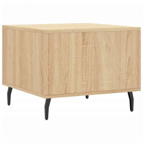Stolić za kavu boja hrasta 50 x 50 x 40 cm konstruirano drvo - sonoma hrast 1 Cijena