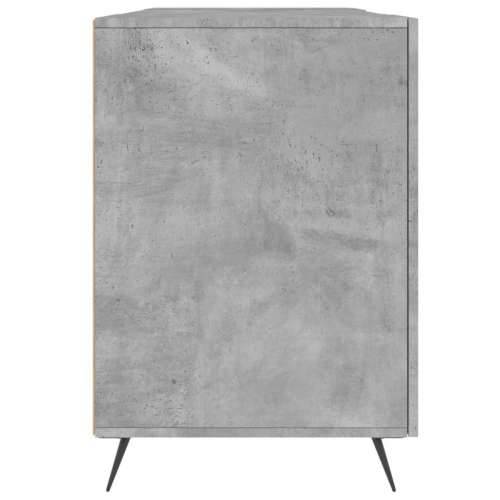 Radni stol boja betona 140 x 50 x 75 cm od konstruiranog drva - Beton siva Cijena
