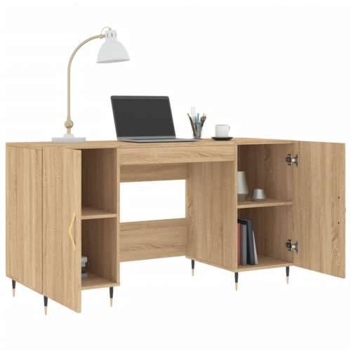 Radni stol boja hrasta sonome 140x50x75 cm konstruirano drvo - sonoma hrast Cijena