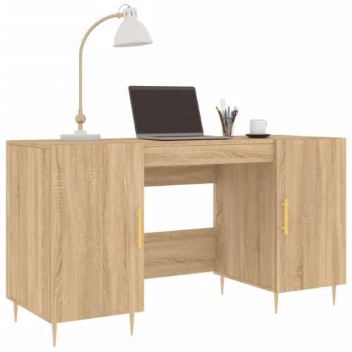 Radni stol boja hrasta sonome 140x50x75 cm konstruirano drvo - sonoma hrast Cijena