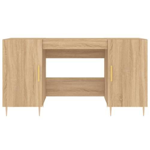 Radni stol boja hrasta sonome 140x50x75 cm konstruirano drvo - sonoma hrast Cijena