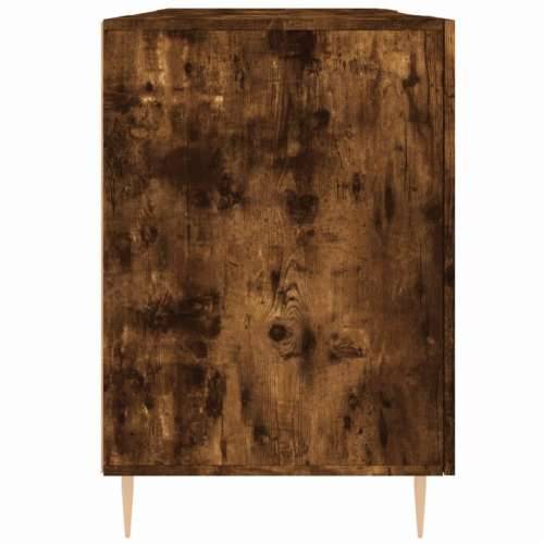 Radni stol boja dimljenog hrasta 140x50x75 cm konstruirano drvo - Dimljeni hrast Cijena