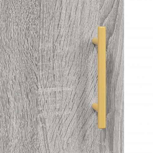 Radni stol boja hrasta sonome 140x50x75 cm konstruirano drvo - Sivi hrast sonoma Cijena