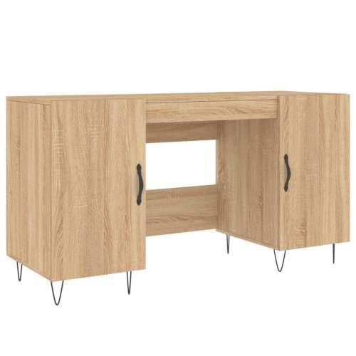 Radni stol boja hrasta sonome 140x50x75 cm konstruirano drvo - sonoma hrast Cijena