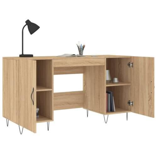 Radni stol boja hrasta sonome 140x50x75 cm konstruirano drvo - sonoma hrast Cijena