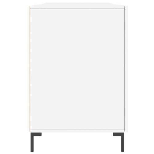 Radni stol bijeli 140 x 50 x 75 cm od konstruiranog drva - Bijela Cijena
