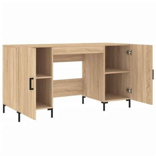 Radni stol boja hrasta sonome 140x50x75 cm konstruirano drvo - sonoma hrast Cijena
