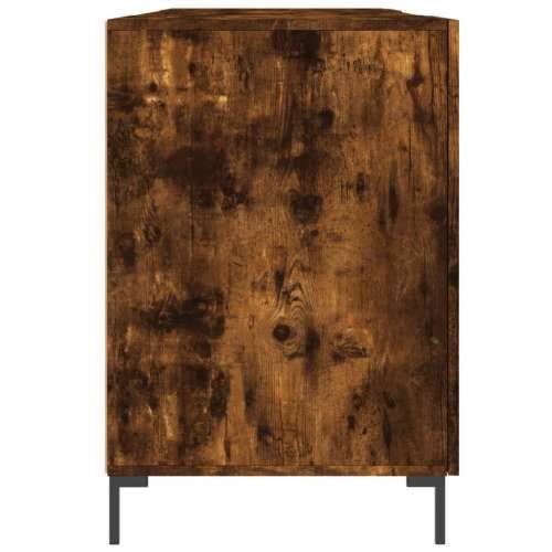 Radni stol boja dimljenog hrasta 140x50x75 cm konstruirano drvo - Dimljeni hrast Cijena