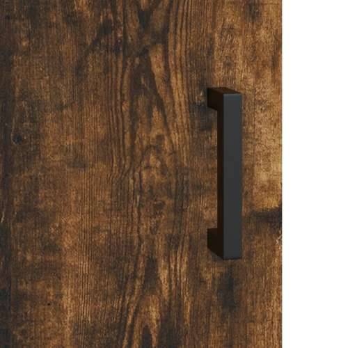 Radni stol boja dimljenog hrasta 140x50x75 cm konstruirano drvo - Dimljeni hrast Cijena